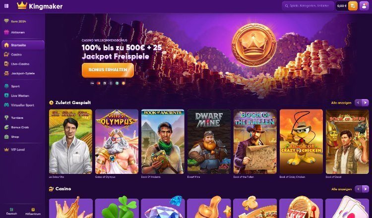 Germany - kingmaker casino deutschland